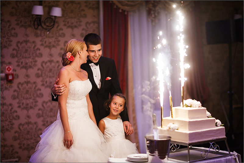 Fotograf na ślub i wesele Rzeszów tort
