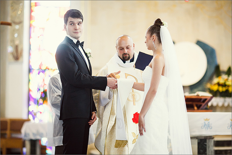 Ceremonia ślubna kościół