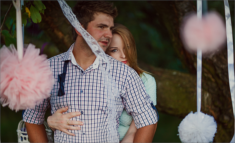 sesja narzeczeńska Zdjęcia stylizowane