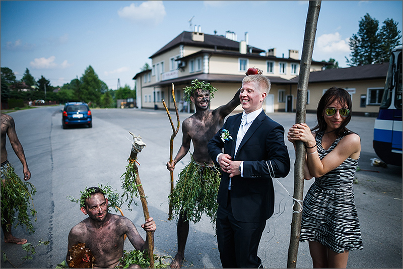 Fotografia ślubna ceremonia kościół goście