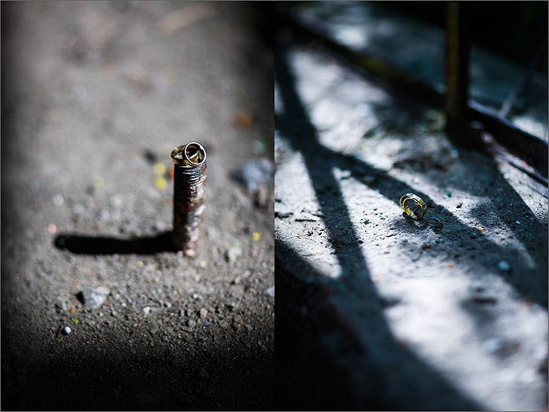 Fotograf ślubny w plenerze szczegóły