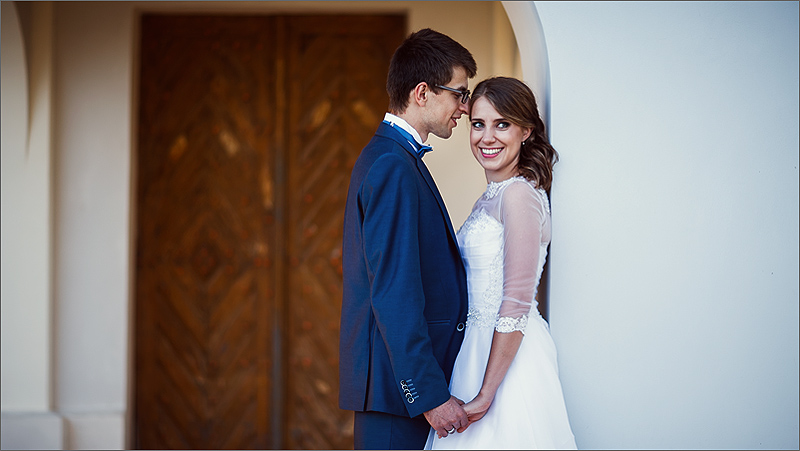 Sesja ślubne plener zachód słońca