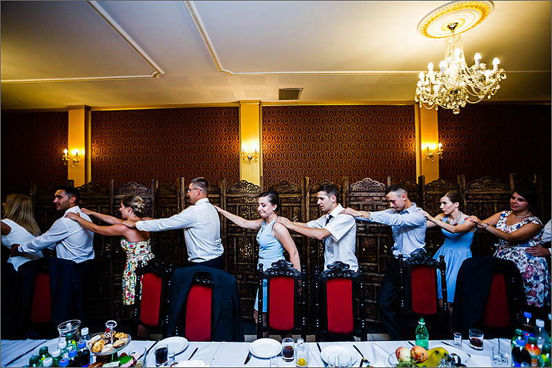 Sesja  ślubna zabawa wesele