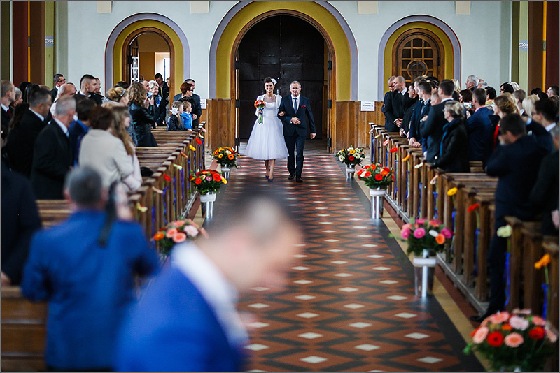 Fotografia ślubna reportaż Rzeszów ceremonia kościół