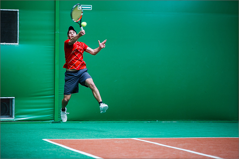 Zdjęcia komercyjne sport tenis