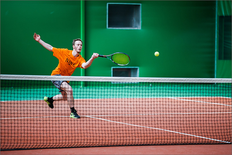 Zdjęcia komercyjne sport tenis