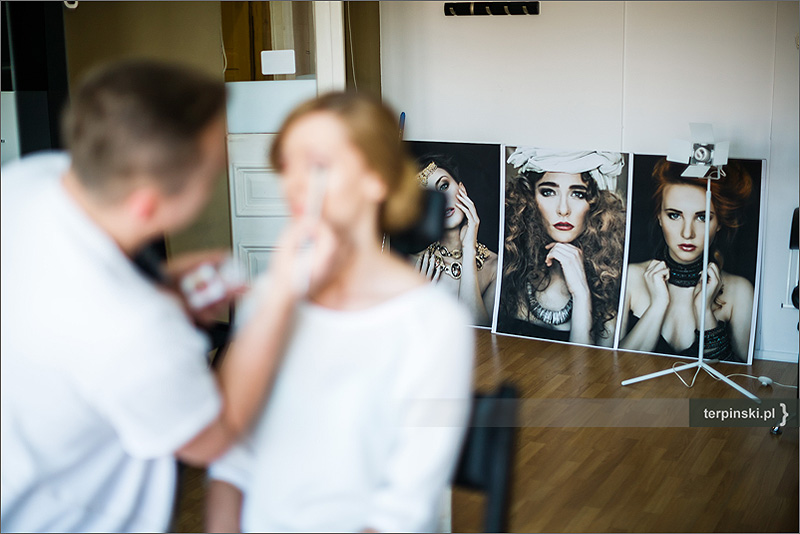 Fotograf ślubny przygotowania