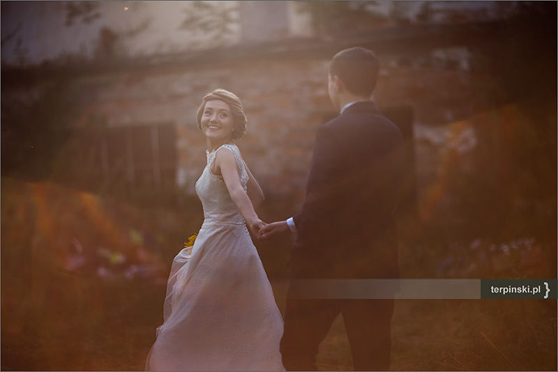 Fotograf ślubny zdjęcia z pleneru
