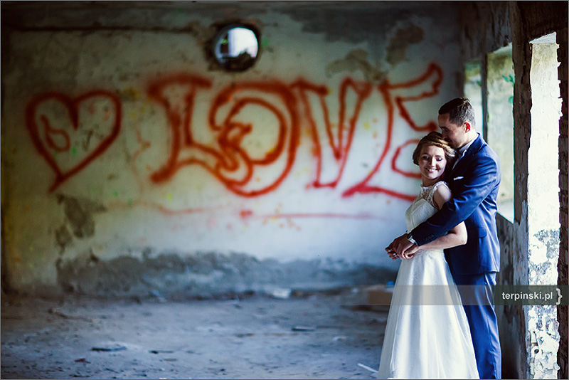 Fotograf ślubny zdjęcia z pleneru