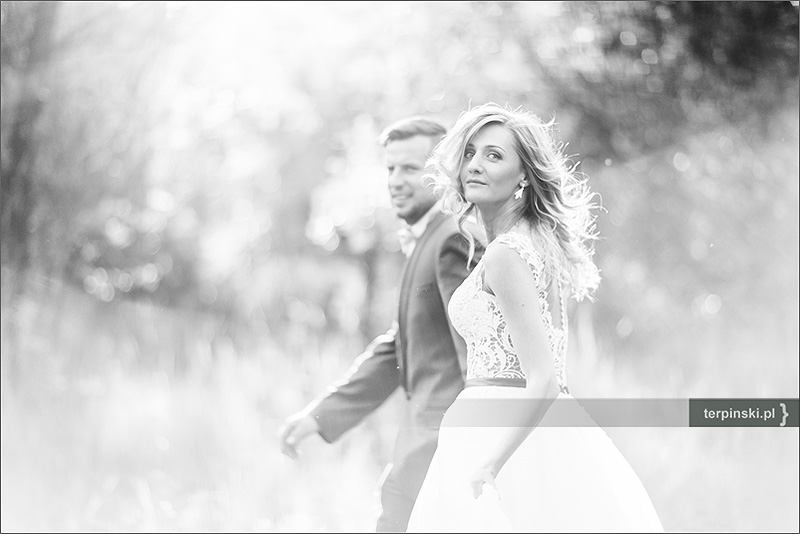 Fotograf ślubny zdjęcia z pleneru