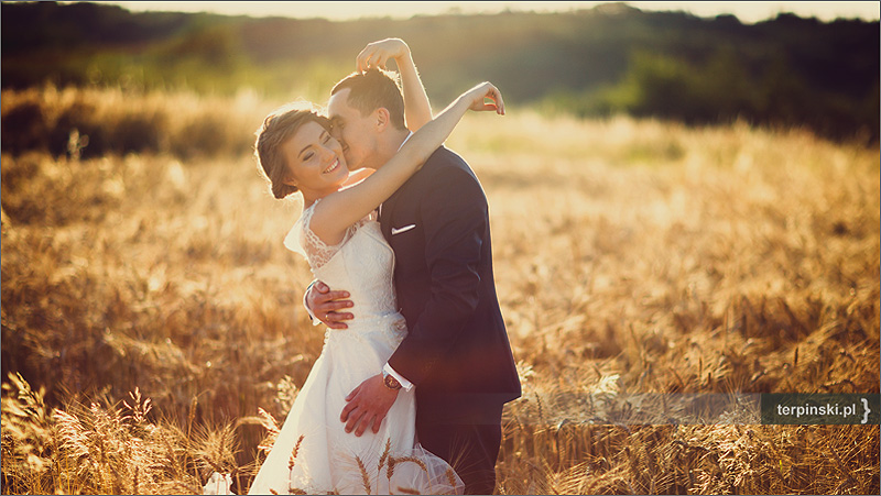 Fotograf ślubny zdjęcia z pleneru