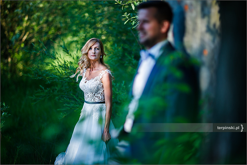 Fotograf ślubny zdjęcia z pleneru