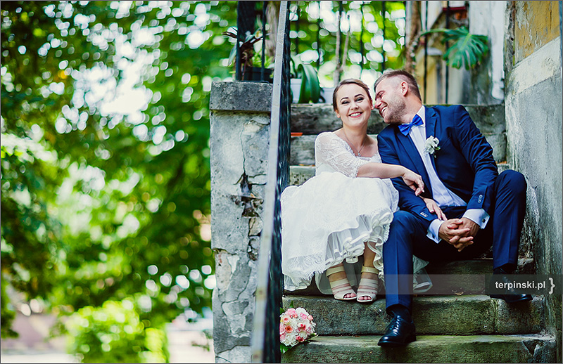 Fotograf ślubny zdjęcia z pleneru