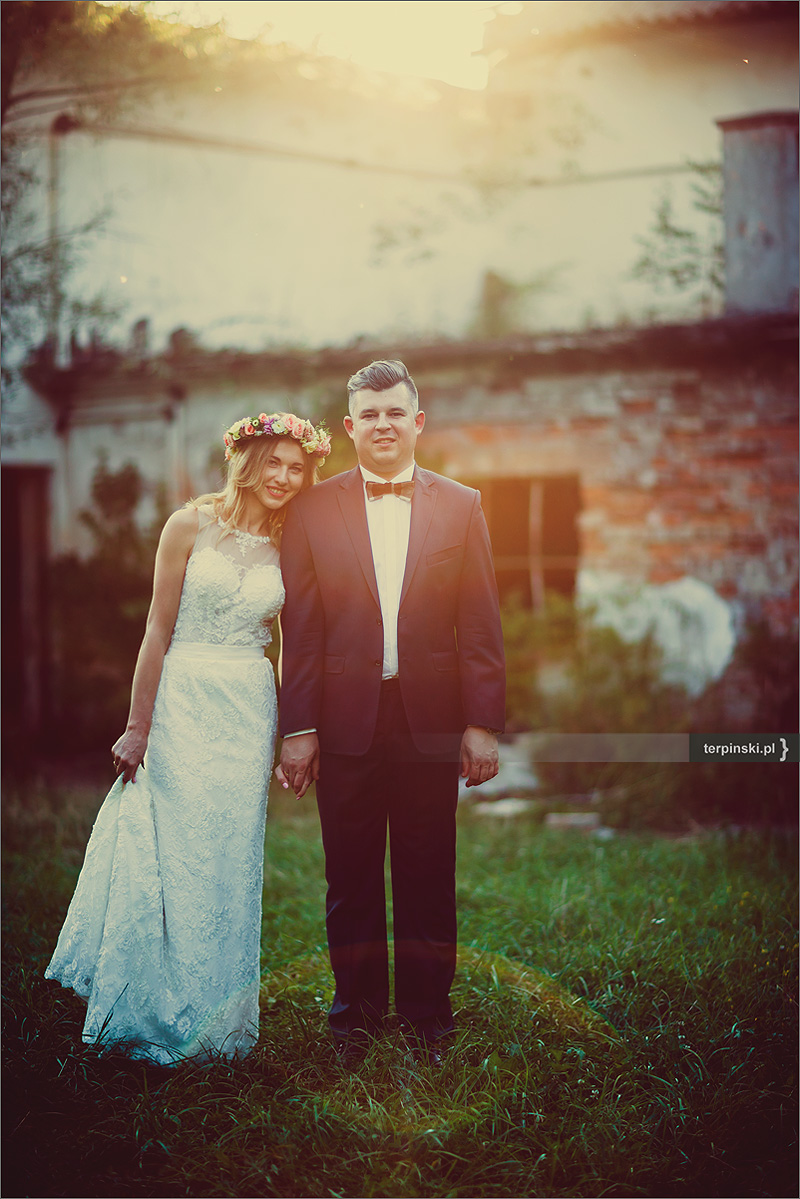 Fotograf ślubny zdjęcia z pleneru