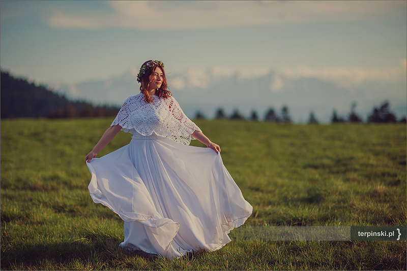 Zdjęcia ślubne i reportaż weselny w górach plener