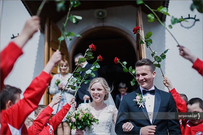 Sesje ślubne i reportaż weselny ceremonia