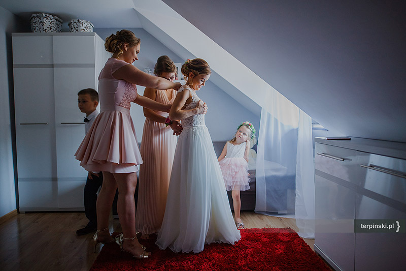 Zdjęcia ślubne przygotowania