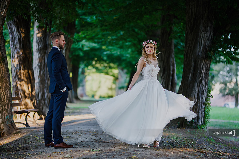 Sesja ślubna w plenerze