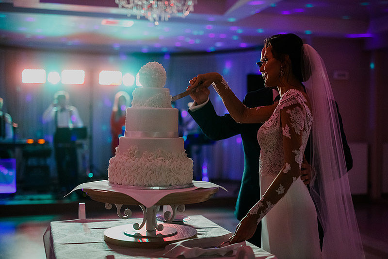 Fotografia Ślubna tort