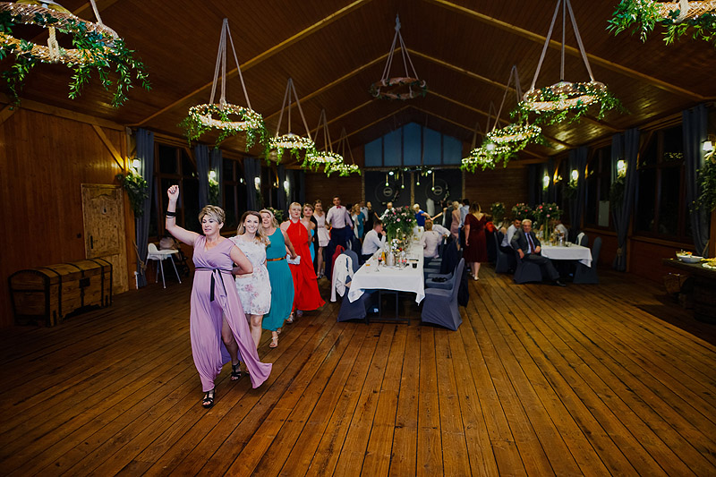 Zabawa weselna sesja weselna