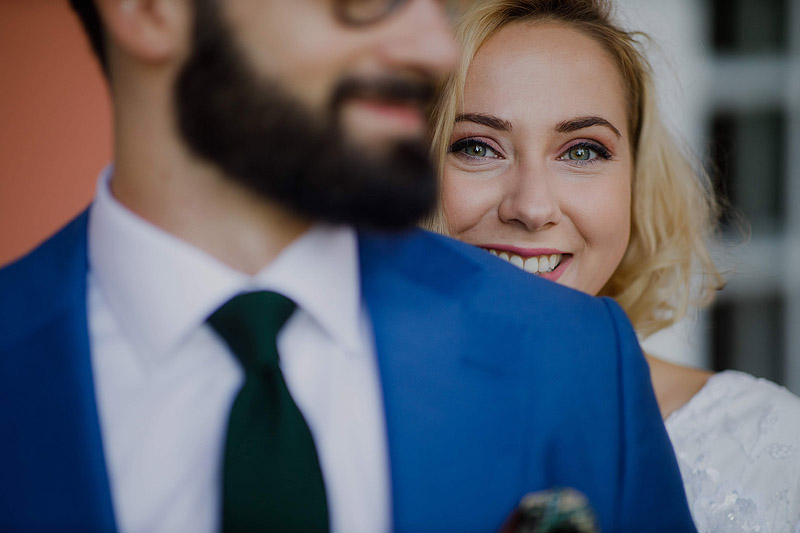 Sesja weselna w plenerze