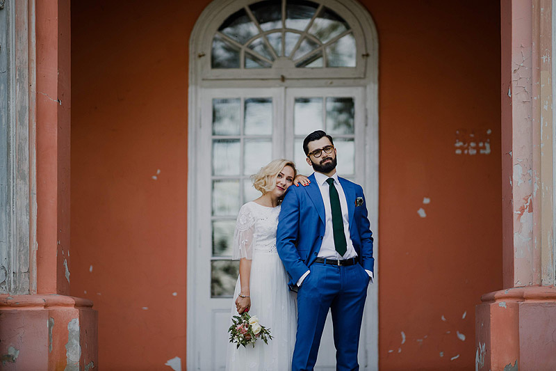 Sesja weselna w plenerze