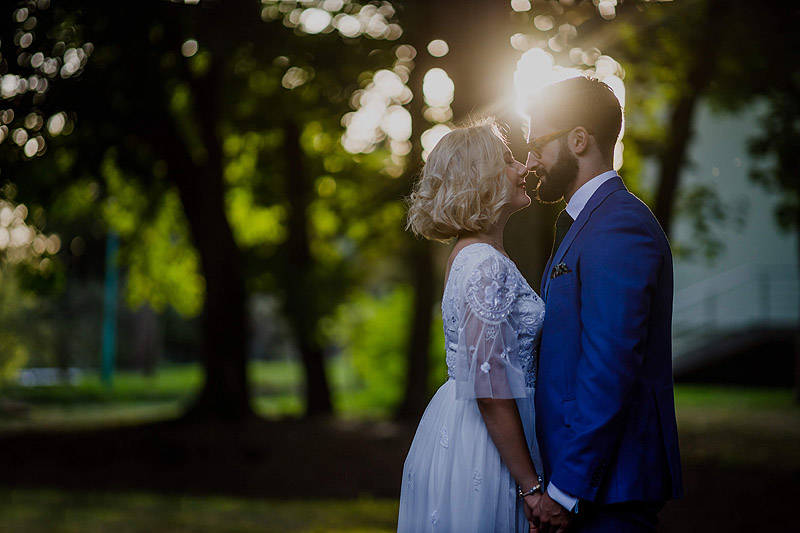 Sesja weselna plener