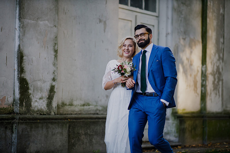 Sesja weselna para młoda