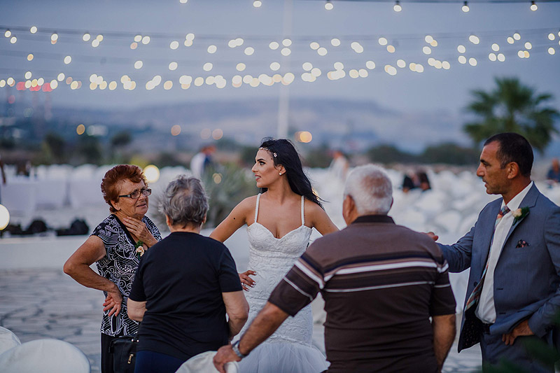 Fotoreportaż ślubny zabawa Cypr Grecja