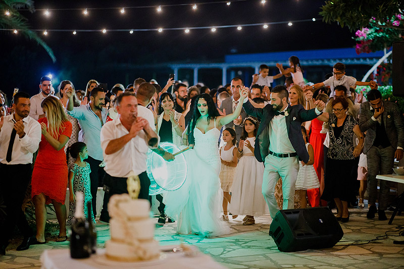 Zdjęcia ślubne zabawa Cypr Grecja