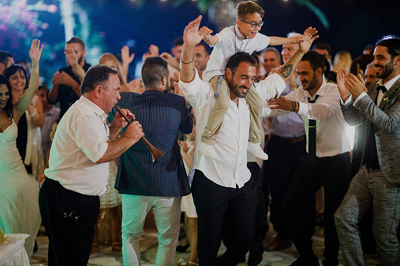 Zdjęcia ślubne zabawa Cypr Grecja