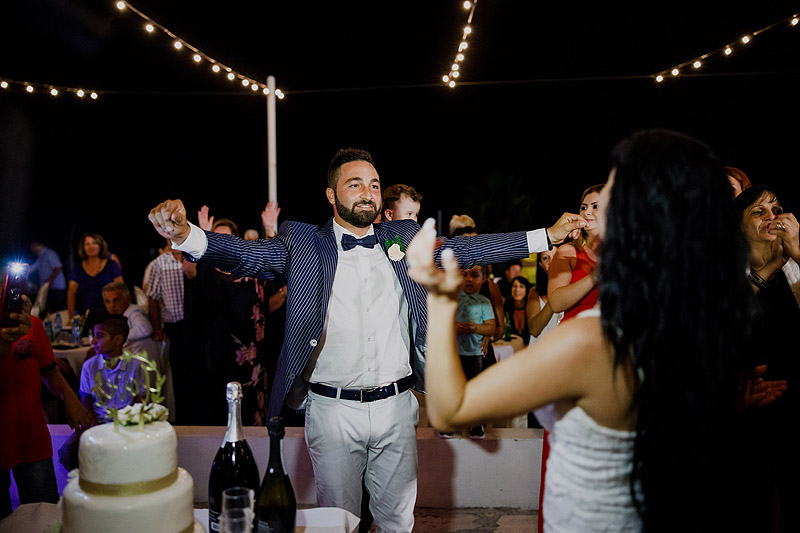 Zdjęcia ślubne zabawa Cypr Grecja