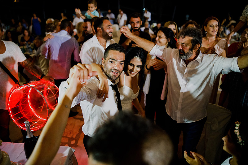 Zdjęcia ślubne zabawa Cypr Grecja