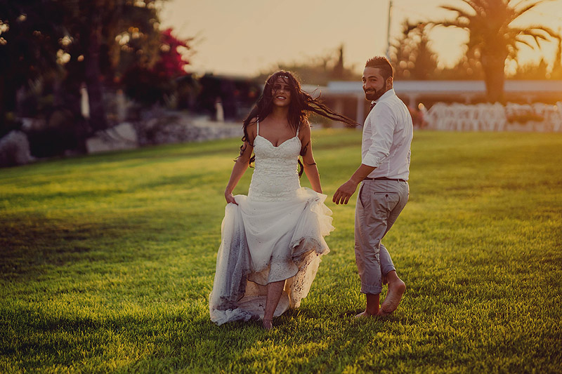 Plener na plaży Cypr ślubnie