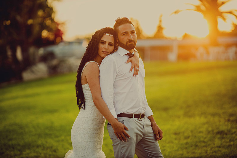 Plener na plaży Cypr ślubnie