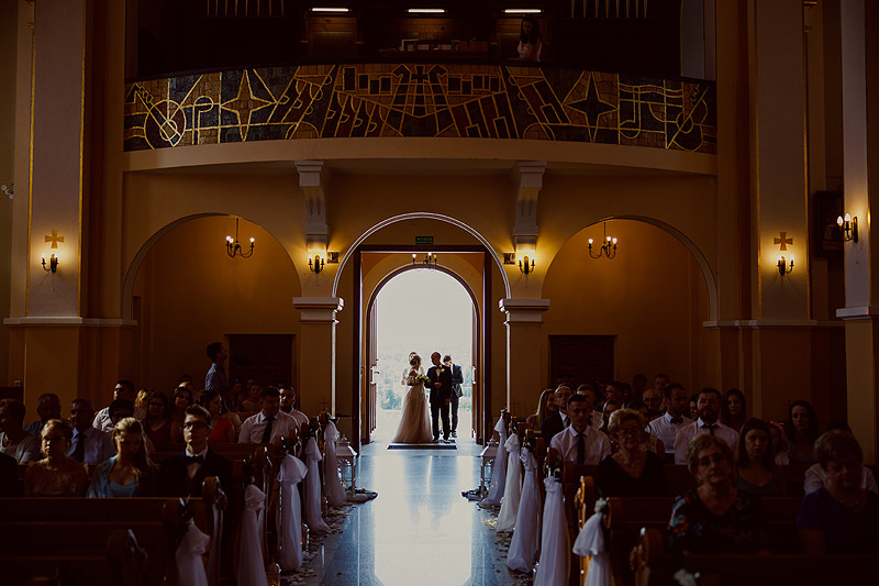 Sesja ślubna Łańcut kościół