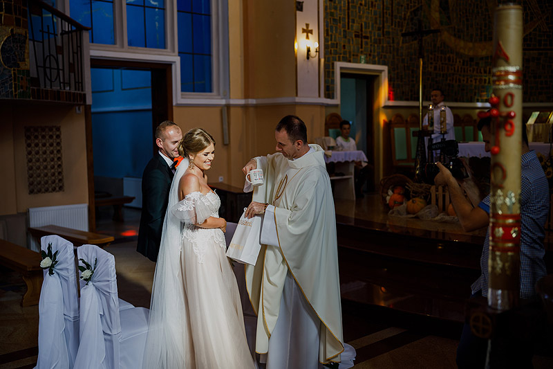 Sesja ślubna Łańcut kościół