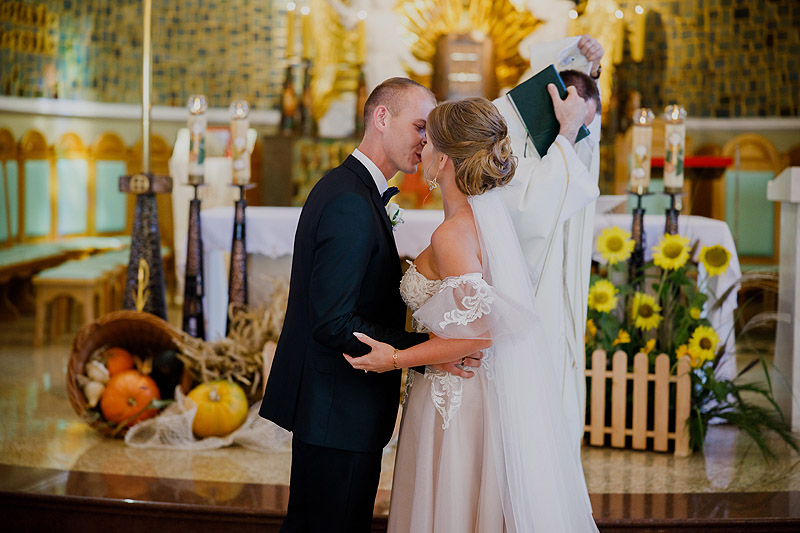 Sesja ślubna Łańcut kościół