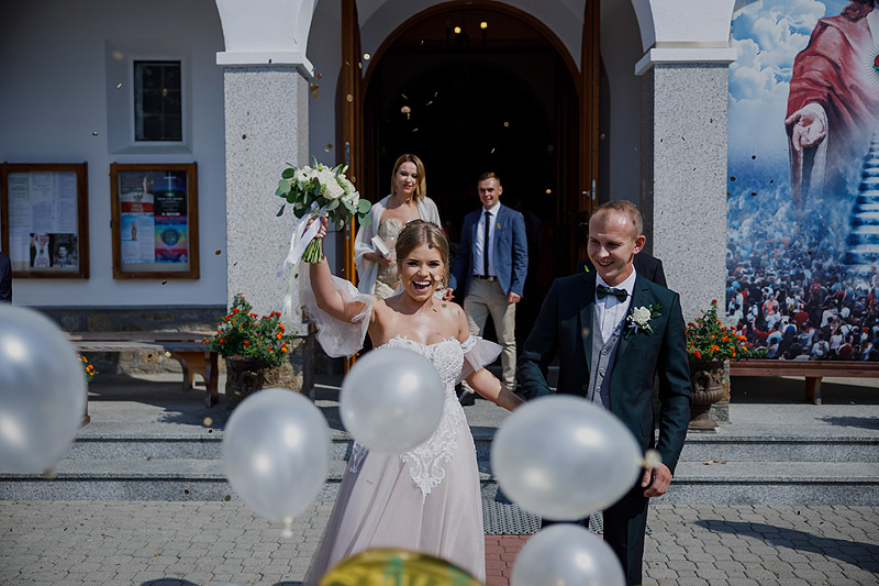 Sesja ślubna Łańcut kościół