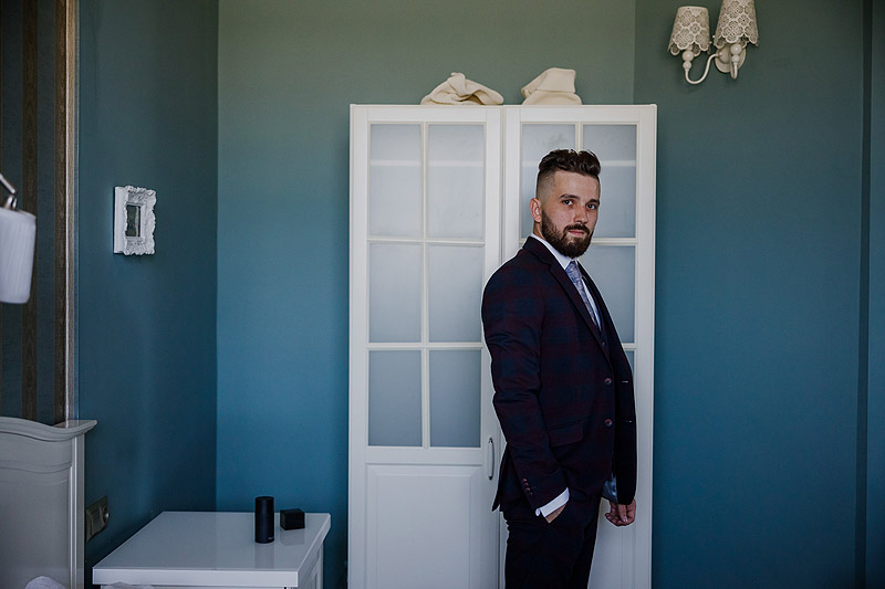 Przygotowania ślubne w w hotelu