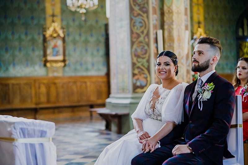 Ceremonia ślubna w Żołyni