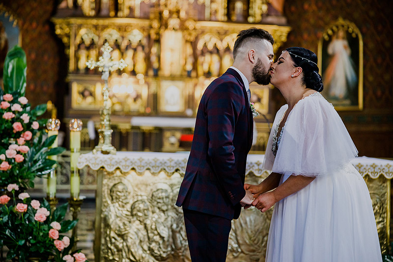 Ceremonia ślubna w Żołyni