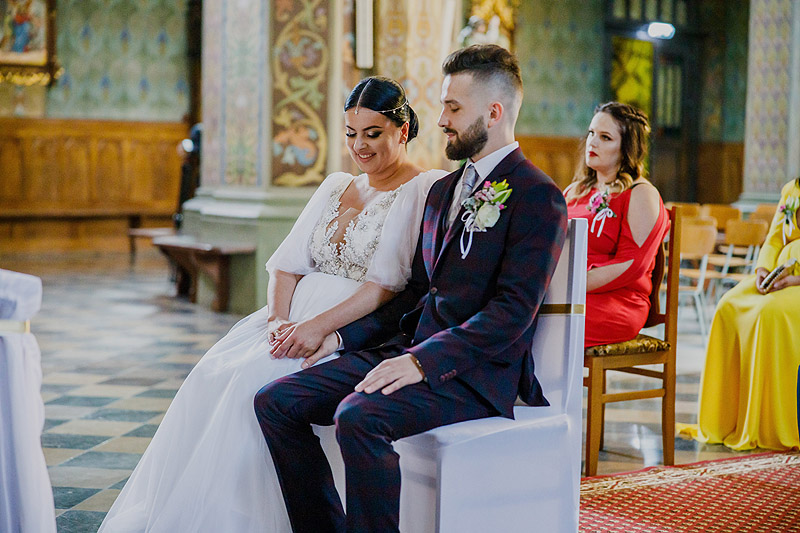 Ceremonia ślubna w Żołyni