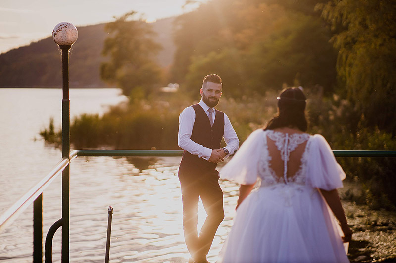 Reportaże ślubne plener